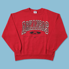 Vintage Arkansas Razorbacks Sweater Large 