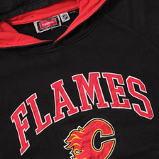 Vintage Reebok Calgary Flames Hoody Large 