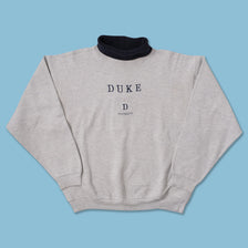 Vintage Duke University Turtelneck Sweater XLarge 