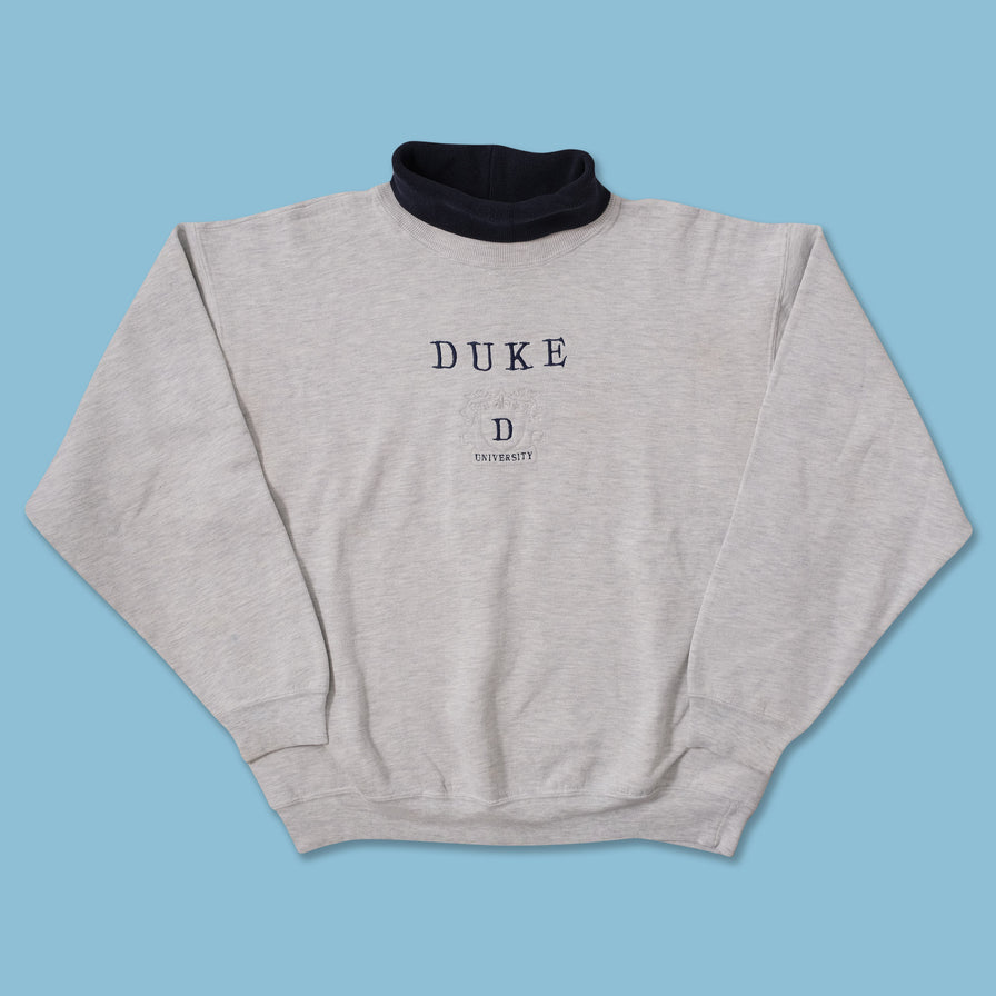 Vintage Duke University Turtelneck Sweater XLarge 