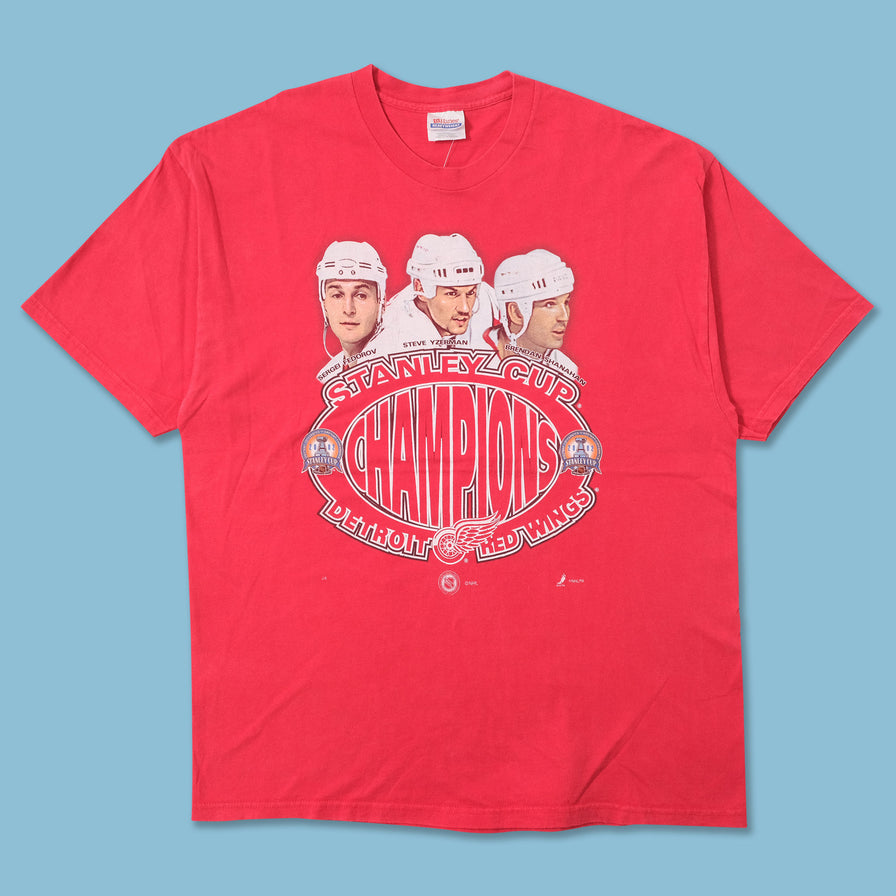 Vintage Detroit Red Wings T-Shirt Large 
