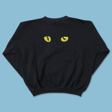 Vintage Cats Sweater Large 
