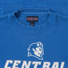 Vintage Central Connecticut Blue Devils Sweater Large