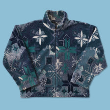 Vintage Sergio Tacchini Fleece Jacket Medium 