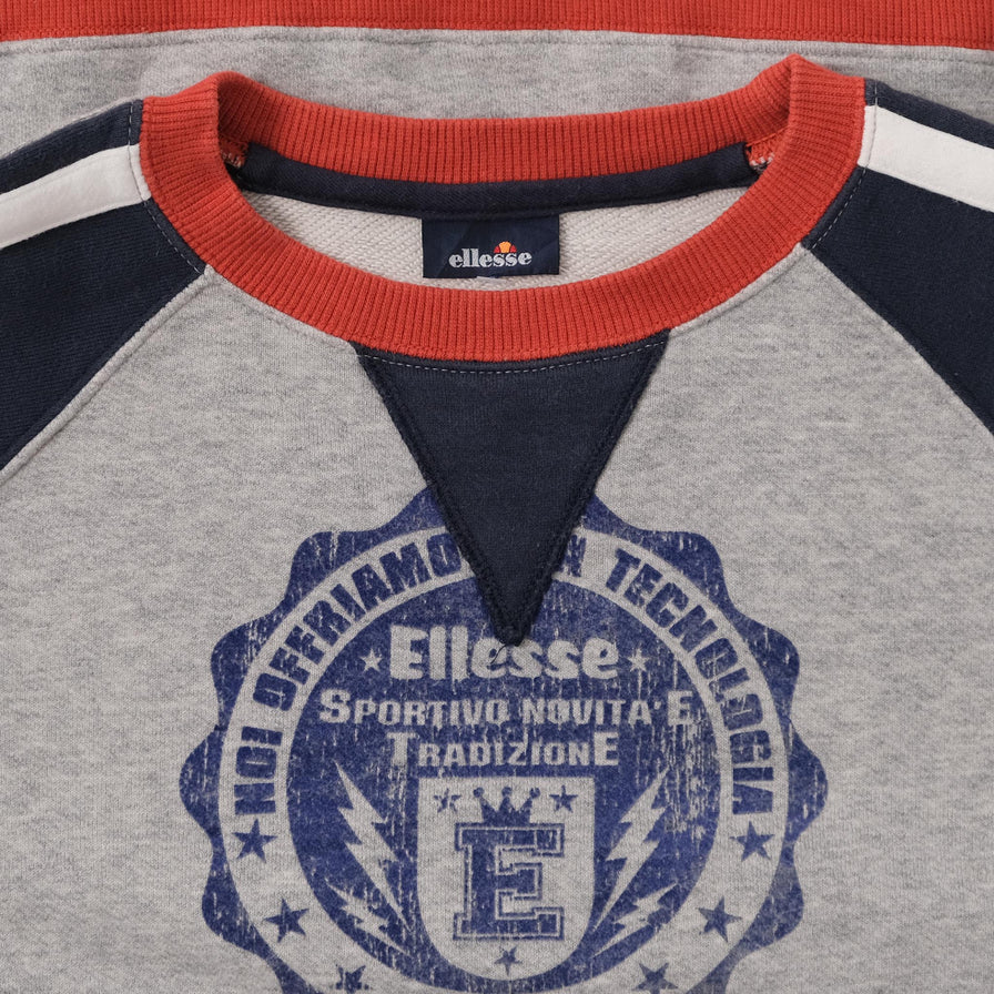 Vintage Ellesse Sweater XSmall 