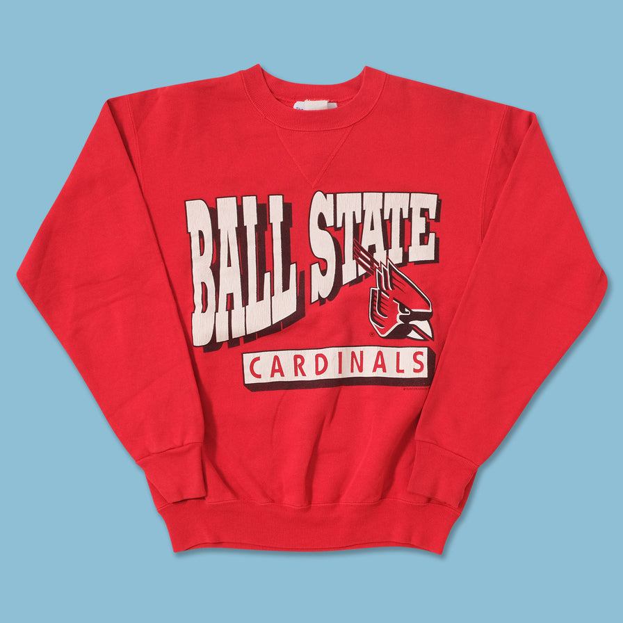Vintage Ball State Cardinals Sweater Small 