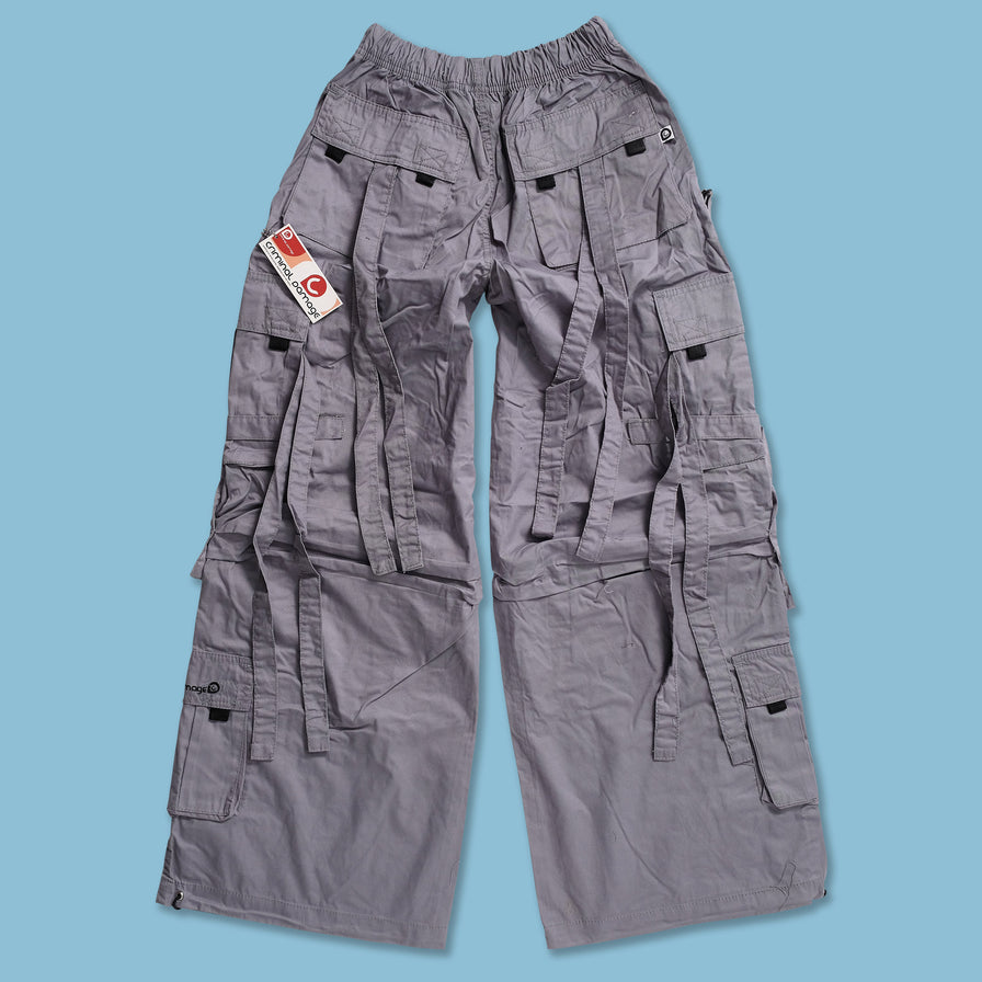 Y2K DS Parachute Pants Small 