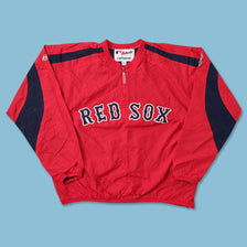 Vintage Boston Red Sox Windbreaker Large 