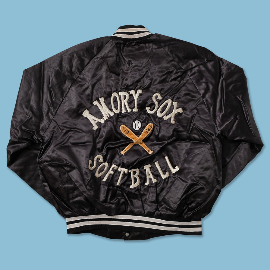 Vintage Chalkline Chicago White Sox Satin Bomber Jacket Large 