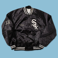 Vintage Chalkline Chicago White Sox Satin Bomber Jacket Large 