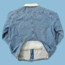 Vintage Padded Denim Jacket XLarge 