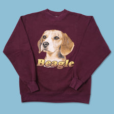 Vintage Beagle Sweater Small - Double Double Vintage