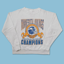 Vintage 1989 Vikings Sweater Medium - Double Double Vintage