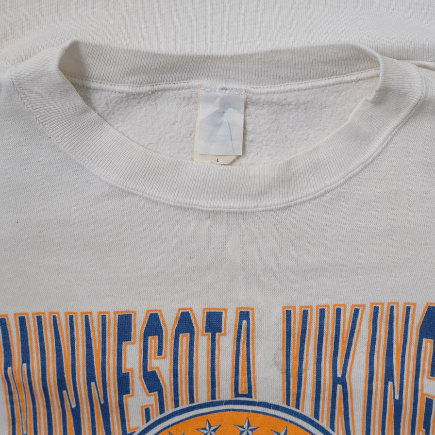 Vintage 1989 Vikings Sweater Medium - Double Double Vintage