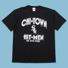 2005 White Sox T-Shirt Large - Double Double Vintage