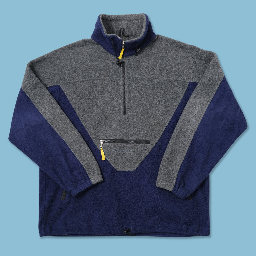 Vintage Schöffel Q-Zip Fleece XXLarge - Double Double Vintage