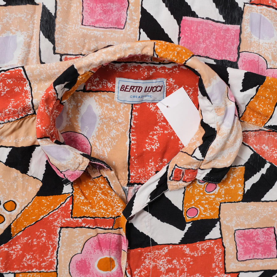 Vintage Viscose Shirt Large - Double Double Vintage