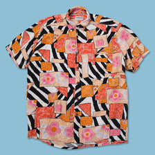 Vintage Viscose Shirt Large - Double Double Vintage