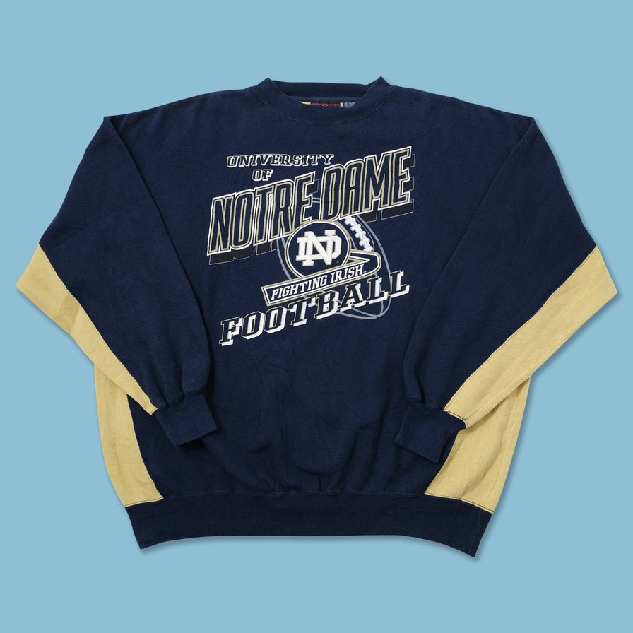 Vintage Notre Dame Sweater XXLarge - Double Double Vintage