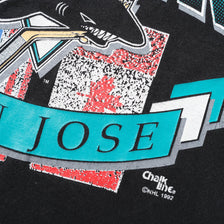 Vintage 1992 San Jose Sharks T-Shirt Small / Medium - Double Double Vintage