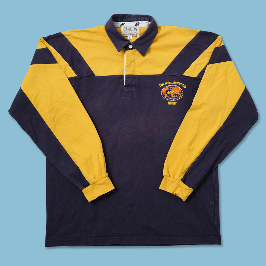 Vintage 1999 Rugby Long Polo XLarge - Double Double Vintage
