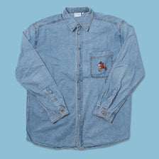 Vintage Disney Mickey Mouse Denim Shirt XLarge - Double Double Vintage