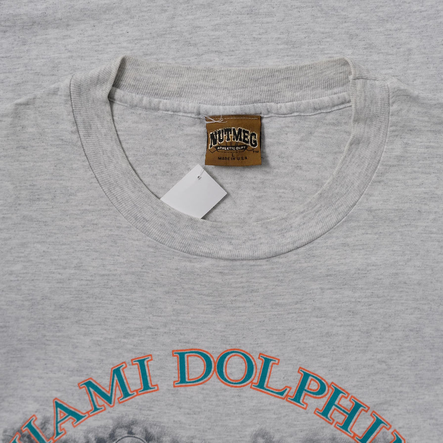 Vintage 1993 Miami Dolphins T-Shirt Large - Double Double Vintage