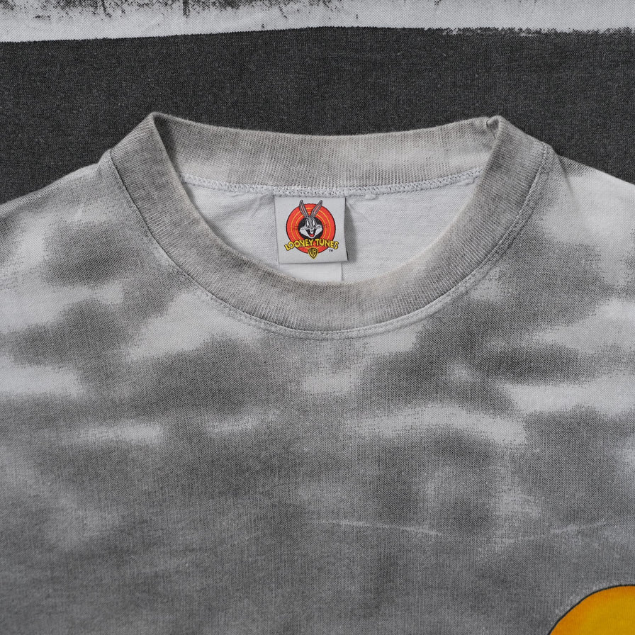 Vintage 1999 Looney Tunes Tweety T-Shirt Medium - Double Double Vintage