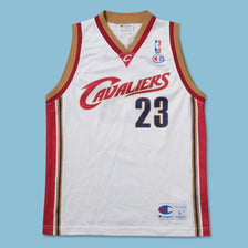 Champion Cavaliers Lebron James Jersey Medium - Double Double Vintage