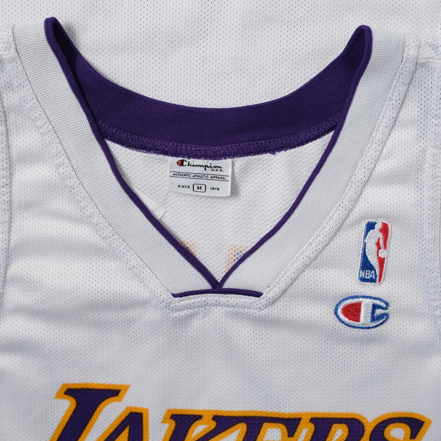 Champion Lakers Shaquille O'Neal Jersey Medium - Double Double Vintage