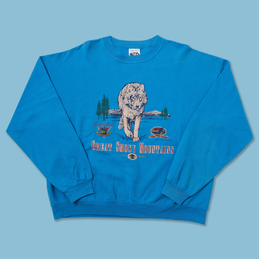 Vintage Smoky Mountains Sweater Large - Double Double Vintage