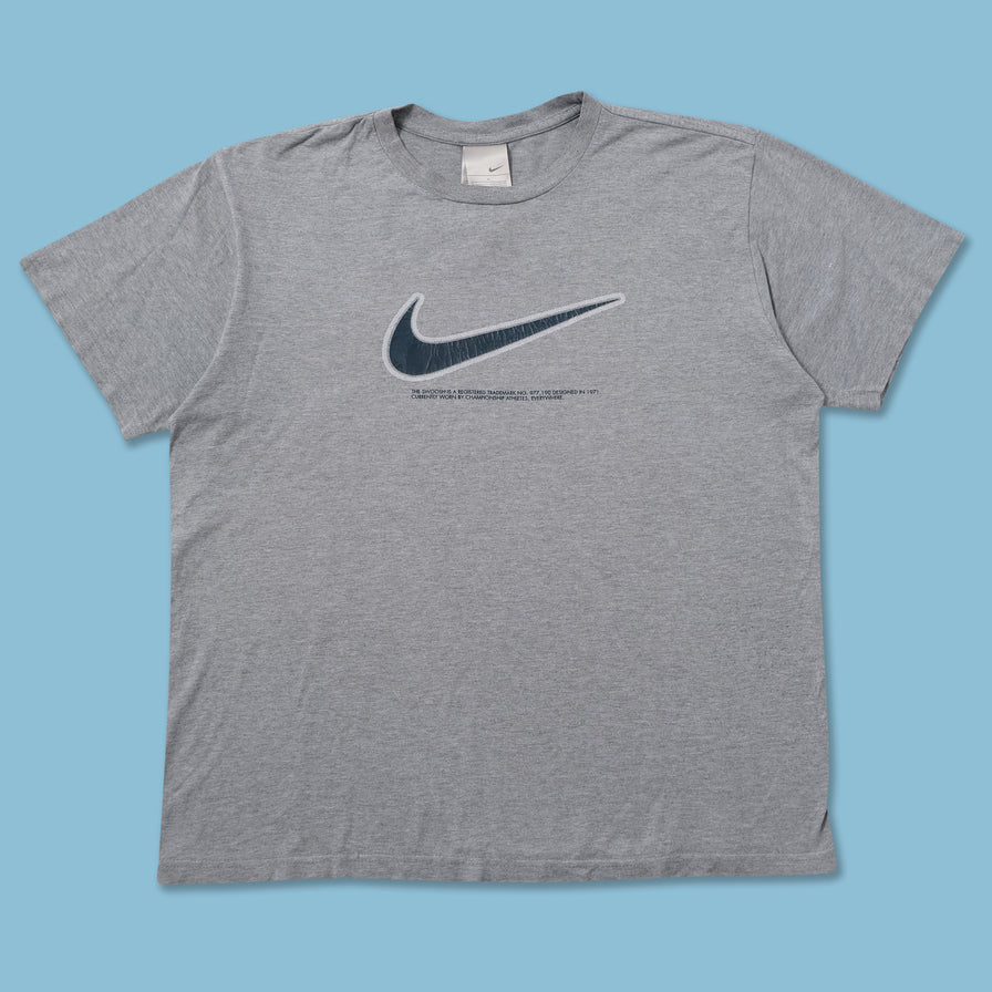 Vintage Nike Swoosh T-Shirt Large - Double Double Vintage