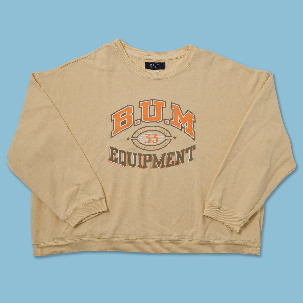 Vintage B.U.M. Equipment Sweater XLarge Double Double Vintage
