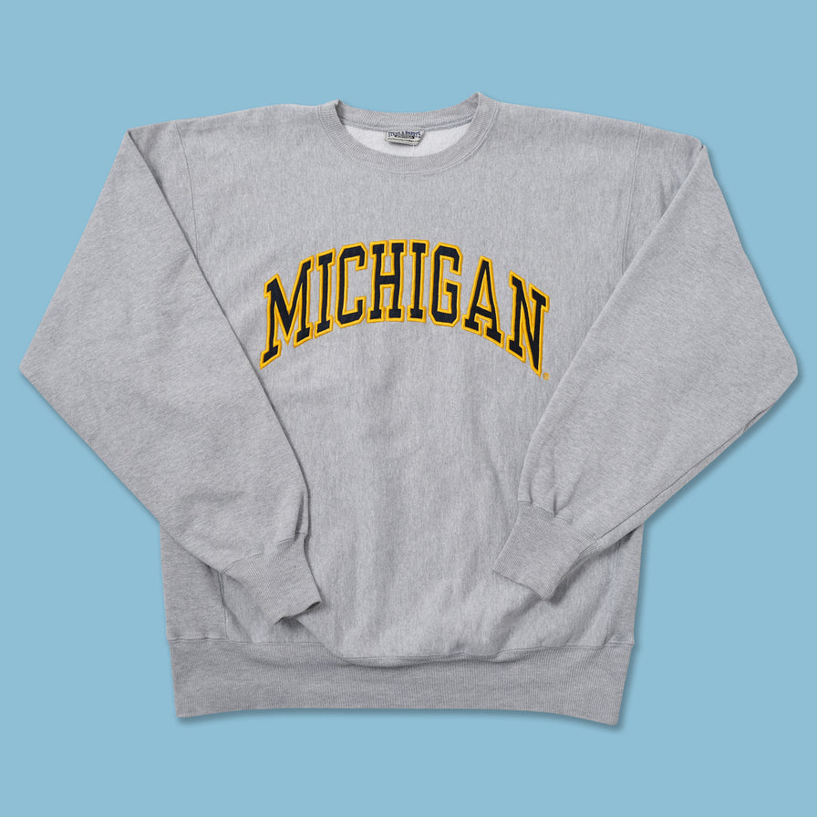 Vintage Michigan Sweater XLarge - Double Double Vintage
