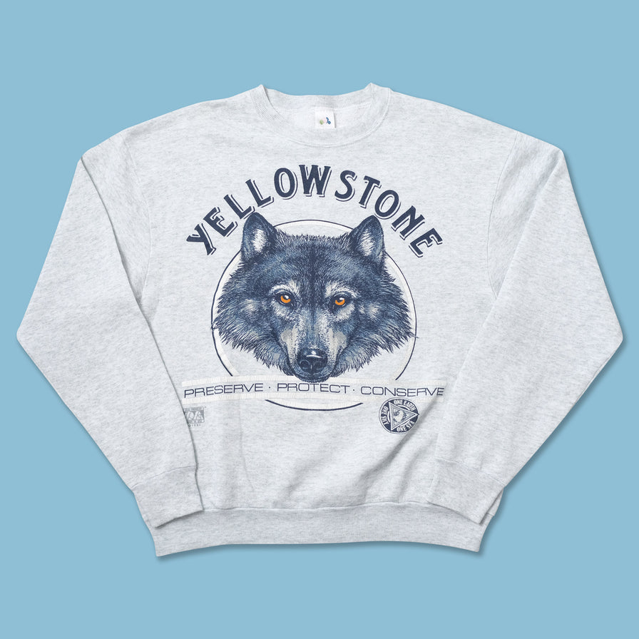 Vintage 1991 Yellowstone Sweater Large - Double Double Vintage