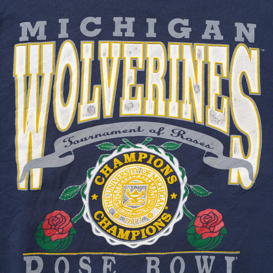 Vintage 1993 Michigan Sweater Large - Double Double Vintage