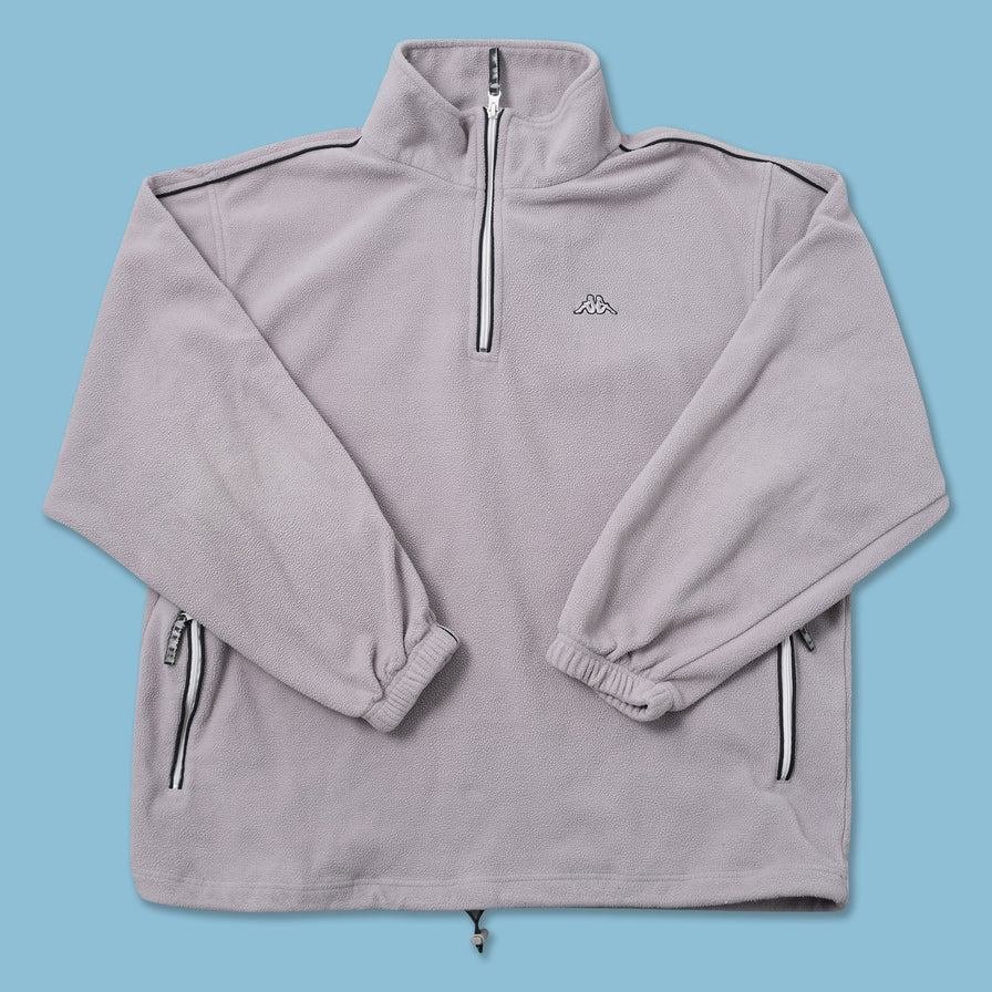 Vintage Kappa Q-Zip Fleece XLarge - Double Double Vintage