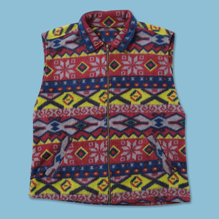 Vintage Fleece Vest Medium / Large - Double Double Vintage