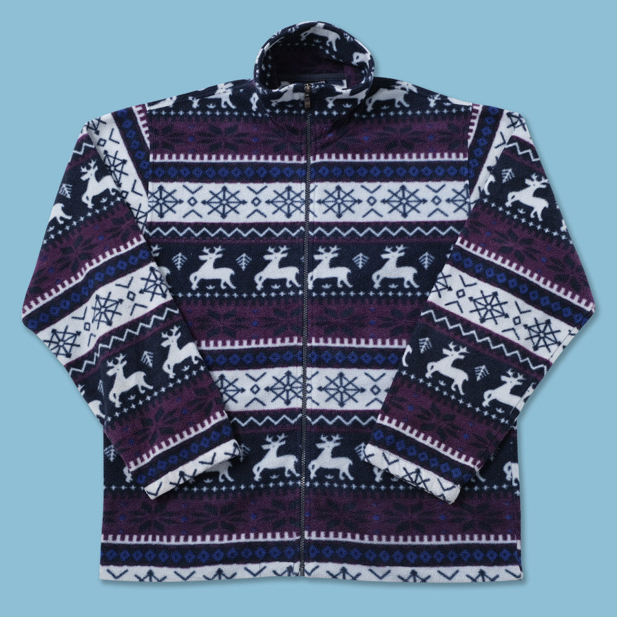 Vintage Fleece Jacket XLarge / XXL - Double Double Vintage