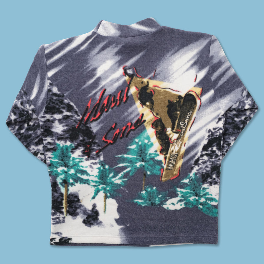 Vintage Maui Snowboard Fleece XLarge / XXL - Double Double Vintage