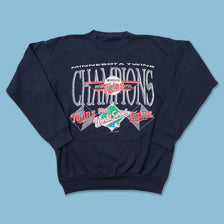 Vintage 1991 Minnesota Twins Sweater Large - Double Double Vintage