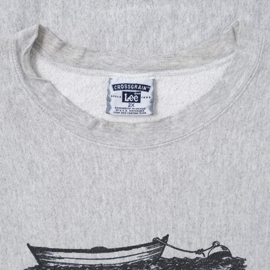 Vintage Ancient Proverb Sweater XXLarge - Double Double Vintage