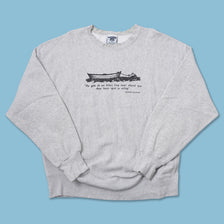 Vintage Ancient Proverb Sweater XXLarge - Double Double Vintage