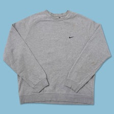 Vintage Nike Mini Swoosh Sweater XLarge - Double Double Vintage