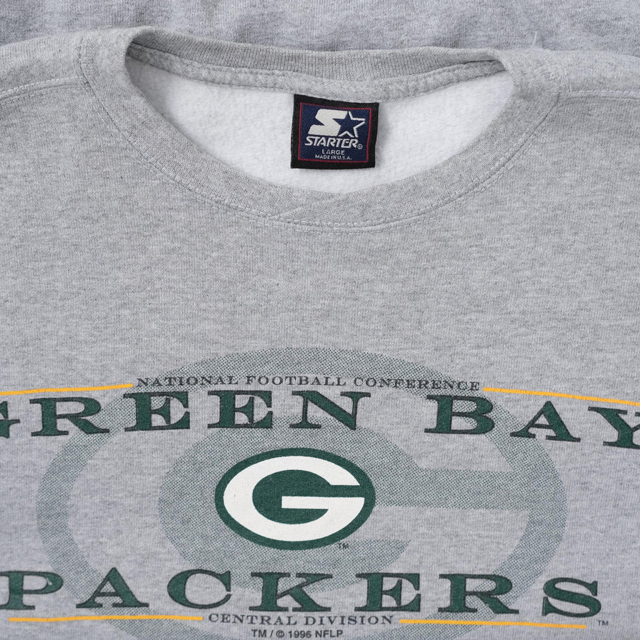 Vintage 1996 Starter Greenbay Packers Sweater Large / XLarge - Double Double Vintage