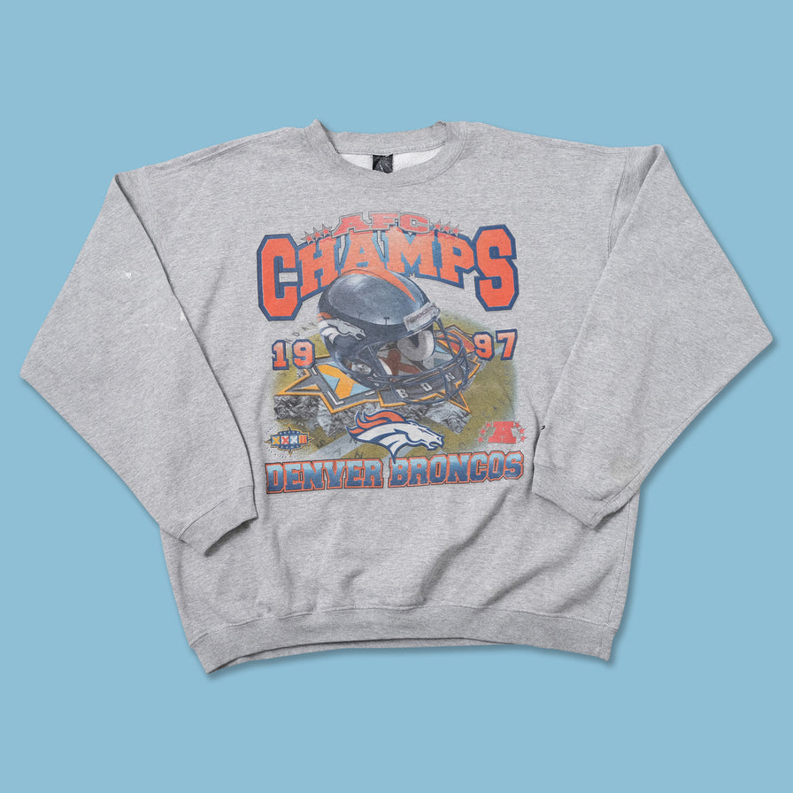 Vintage 1997 Starter Broncos Sweater XLarge - Double Double Vintage