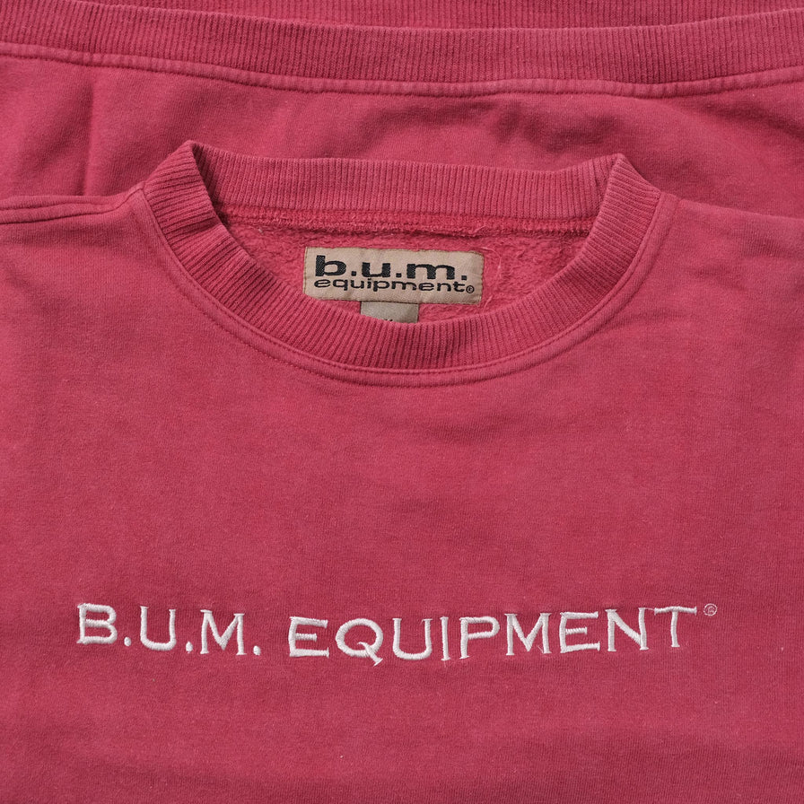 Vintage B.U.M. Equipment Sweater Medium - Double Double Vintage
