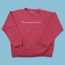 Vintage B.U.M. Equipment Sweater Medium - Double Double Vintage