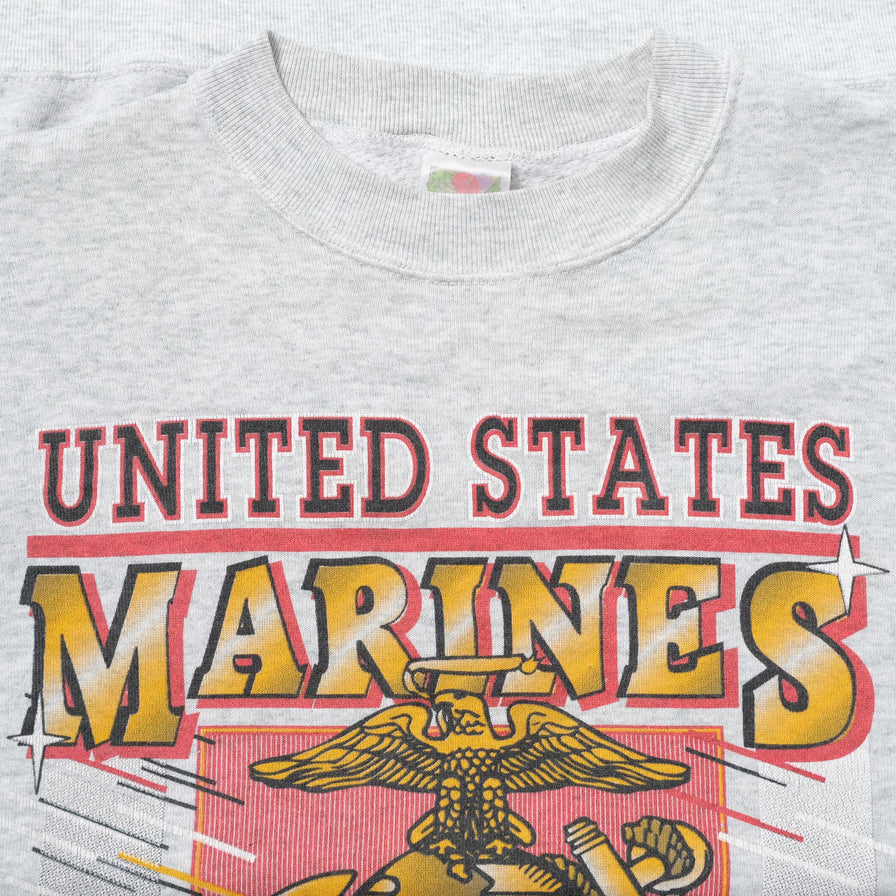 Vintage 1996 US Marines Sweater Large - Double Double Vintage