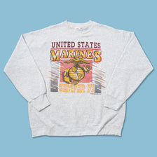 Vintage 1996 US Marines Sweater Large - Double Double Vintage